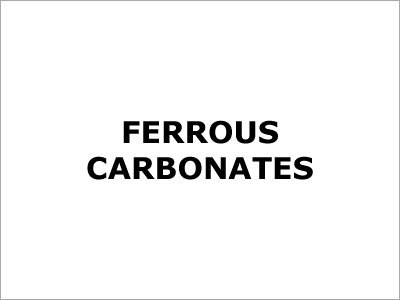 Ferrous Carbonates