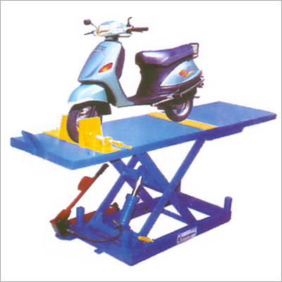 Hydraulic Lift For Two Wheeler