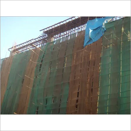 Green Scaffolding Net / Debris Net