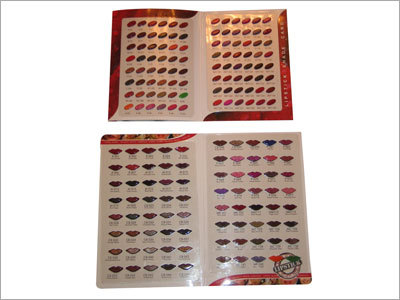 Lipstick Shade Cards