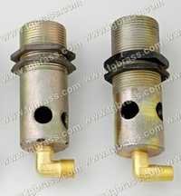 Brass Injector Assembly - Elbow Size T 35 & T 22 , Material: Brass, Weight: 49.9g, Designed For High Pressure Stove Applications