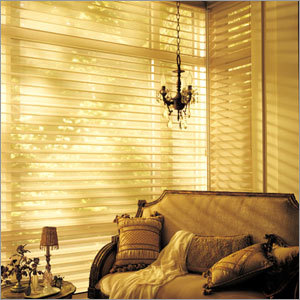 White Wooden Blinds By JINI ART INDIA