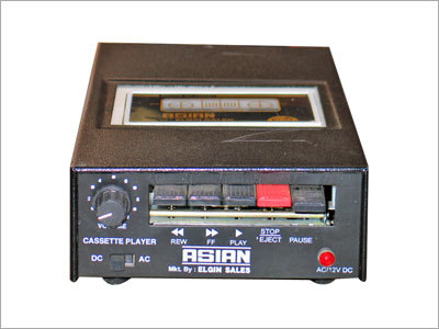Cassette Player With Amplifier - Ac/Dc