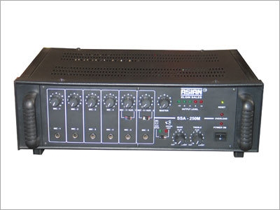 Amplifiers - Steel, 48x20x15cm, 500W Power Output | Multiple Channels, Clear Audio, Versatile Use