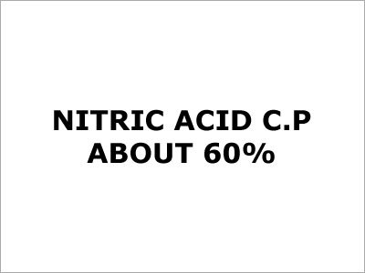 Nitric Acid (C.P. About 60%)