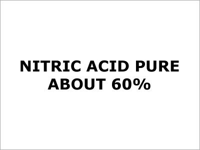 Nitric Acid (Pure About 60%) 