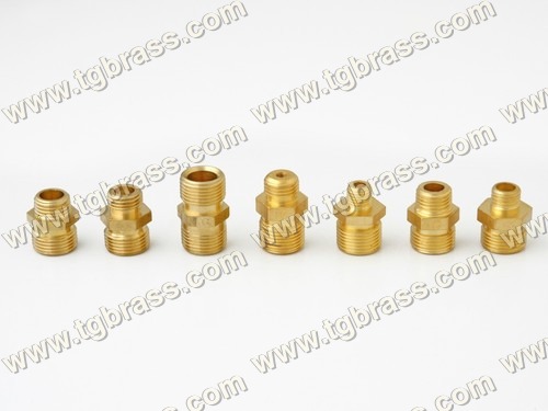 Stainless Steel Brass Straight Coupling Adapters (Male To Male)
