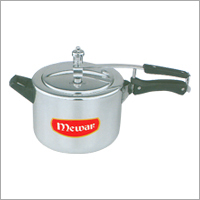Aluminum Pressure Cooker - 2 to 8 Liters, Silver, Thick Bottom | Fast Cooking, Energy Saving, Durable, Even Heating, Bakelite Handles