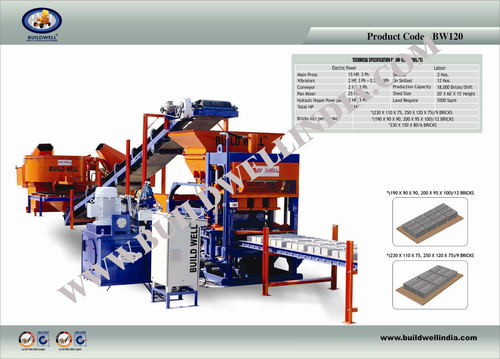 Automatic Brick Making Plant