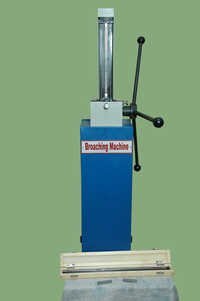 Hand operated Notch Impact Broaching Machine