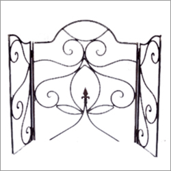 Wrought Iron Fireplace Screens