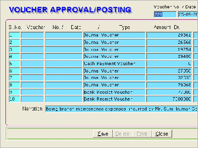 Voucher Approval