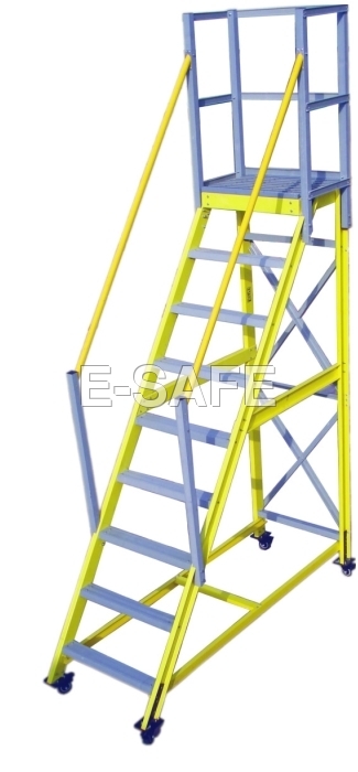Frp Platform Trolley Ladder