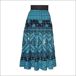 Blue Flare Skirts