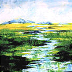 Springtime Oil Painting