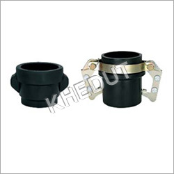 HDPE Sprinkler Pipe Coupler Set - HDPE Fresh Material, Sizes 63MM, 75MM, 90MM, 110MM | User Friendly, Sturdy, Accurate Dimensions for Irrigation Use