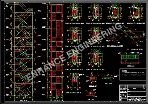 Steel Stair Case Designing