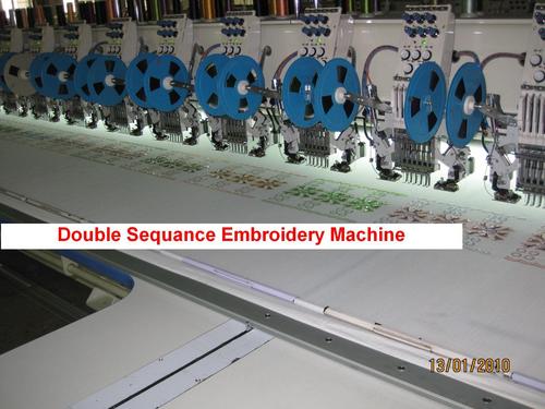 Double Sequin Embrodiery Machines