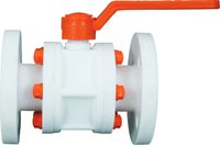 Pp Ball Valve Flange End - Application: Industrial