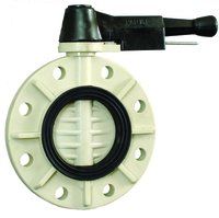 Pp Butterfly Valve Flange End