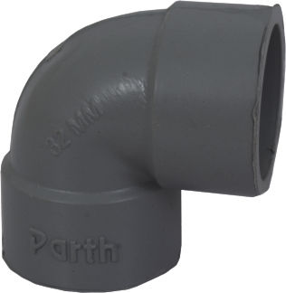 Gray Pp Moulded Elbow - Socket Type Plain  &  Threaded Type