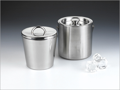 Stainless Steel Double Wall Ice Buckets