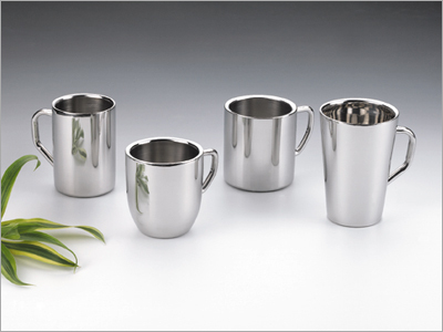 Stainless Steel Double Wall Mugs