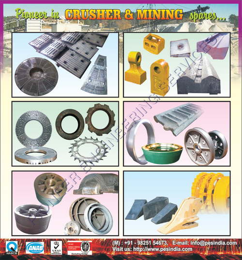 Casted Mining Plant Spares