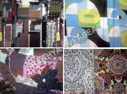 Patch Print Fabrics
