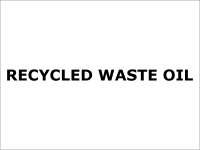 Recycled Waste Oil