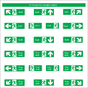 Fire Exit Signages