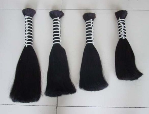 Double Drawn Human Hair