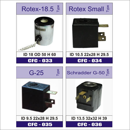 Rotex Pneumatic Valve Coils