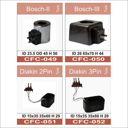 Coils for Hydraulic Valves- Bosch, Diakin