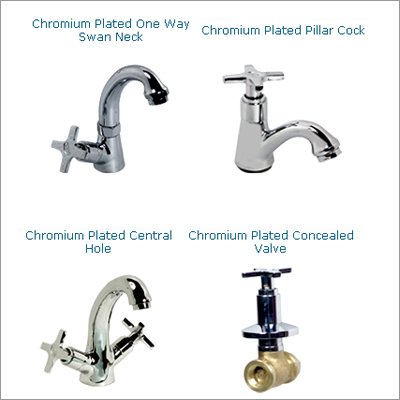 Swan Neck/Pillar Cock/Central Hole/Concealed Valve