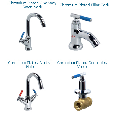 One Way Swan Neck/Pillar Tap/Central Hole/StopCock