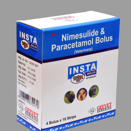 Nimesulide Paracetamol Bolus Nimesulide Paracetamol Bolus