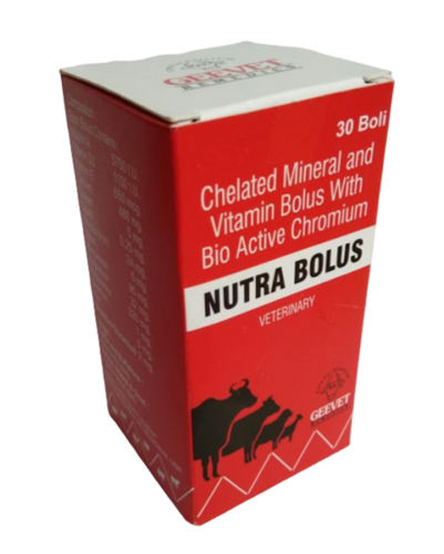 Chelated Mineral and vitamins Bolus