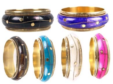 Brass Bone Bracelet