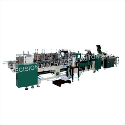 Carton Pasting Machine - Heavy-Duty Steel Frame, High-Speed Operation, User-Friendly Design, Adjustable Settings