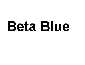Beta Blue