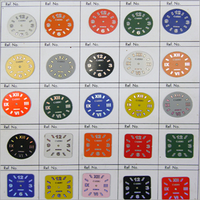 Colourful Watch Dials