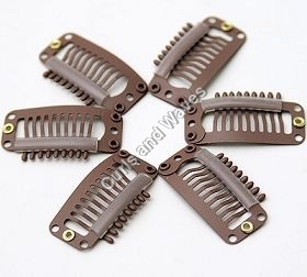 Brown Wig Clip