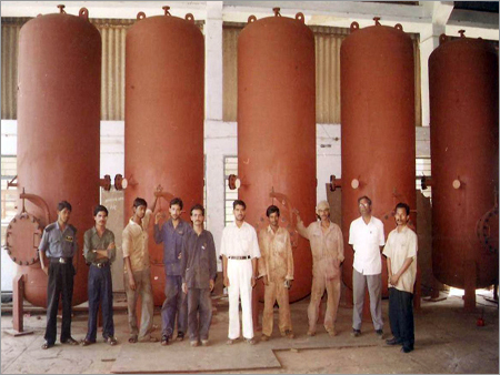 Air Receivers for NPCIL Kaiga Proj. MOC BQ Steel