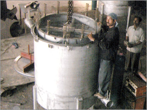 Deep Bed Assy for BARC Tarapur - MOC - SS304l