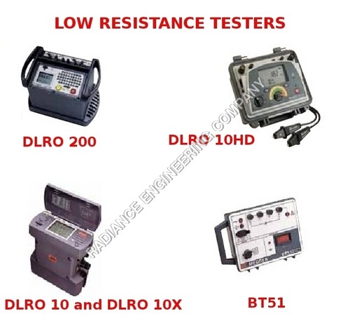 Low Resistance Testers