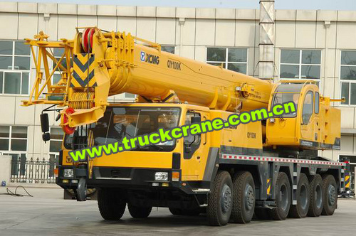 Truck Crane QY100K payload 100 ton