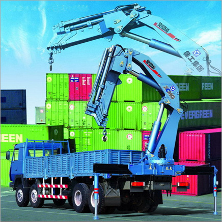 Knuckle Boom Truck Mounted Truck Crane SQ16ZK4Q