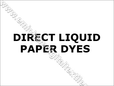 Direct Liquid Paper Dyes