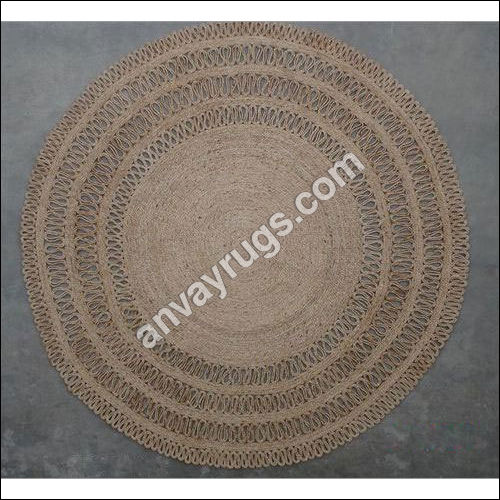 Braided Round jute Rug